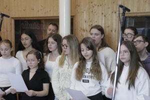 Collège Lycée enregistrer en studio chanson musique doublage série film anglais harry potter